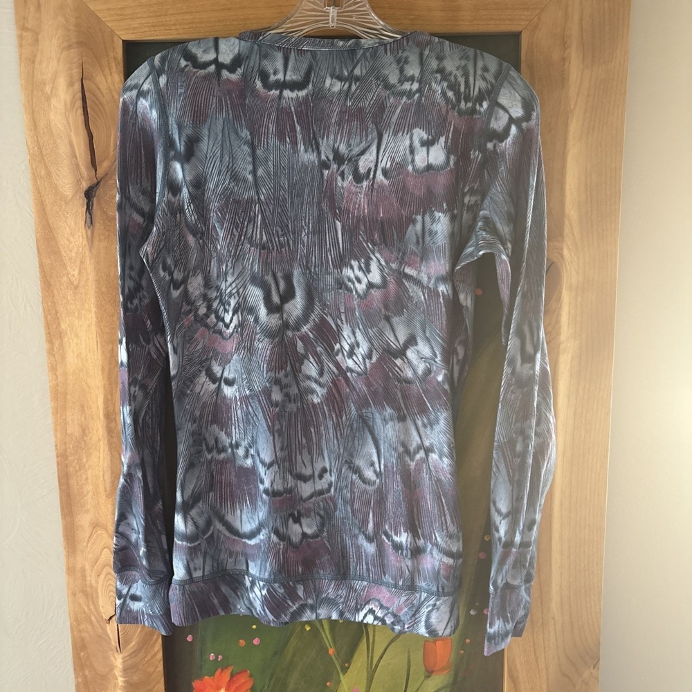 Burton Long Sleeve Base Layer Top Tee Crew Neck Womens Small Lightweight - Picture 9 of 10